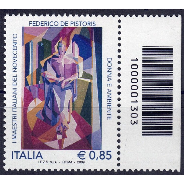 ITALIA 2009 Maestri del Novecento (De Pistoris) CB 1303
