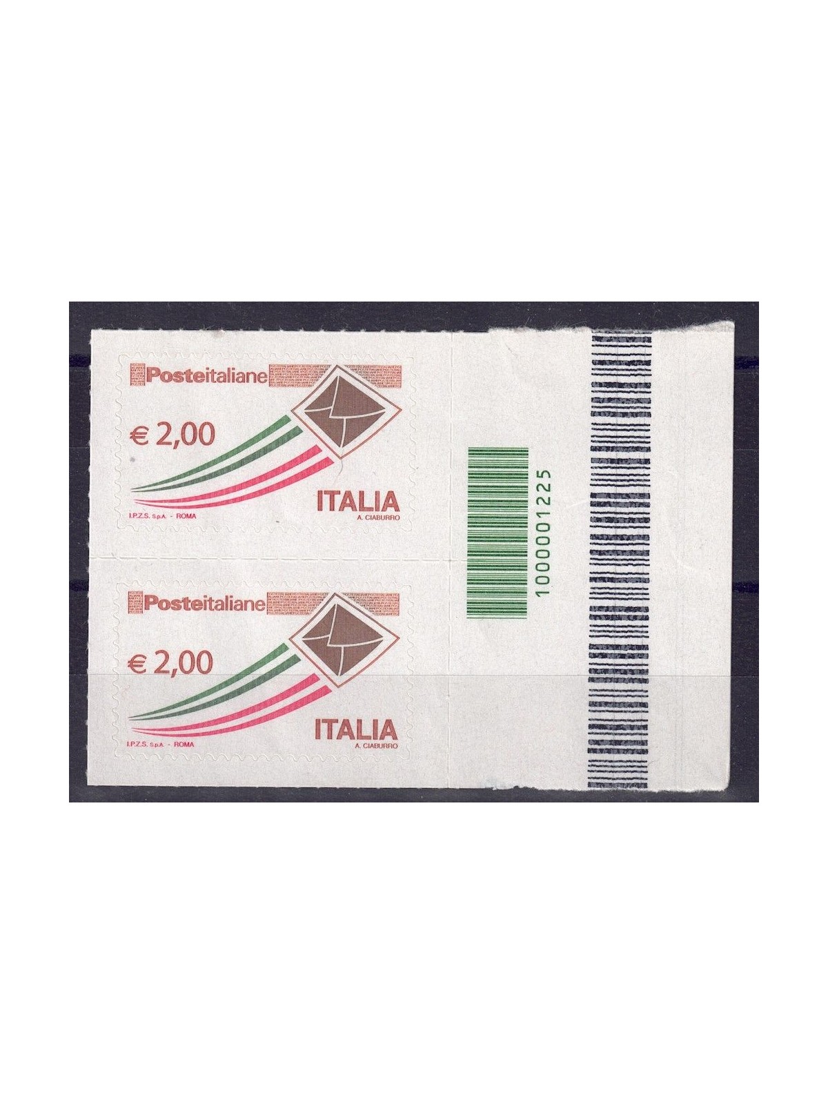 ITALIA 2009 Ordinaria € 2,00 CB 1225