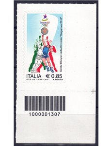 ITALY 2010 Olympics (€0.85) CB 1307