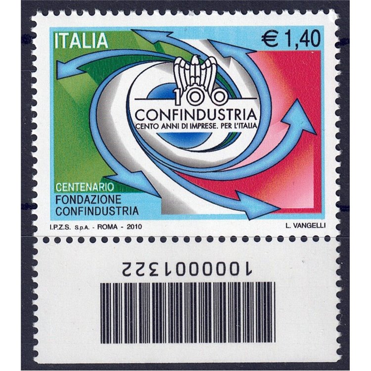 ITALIA 2010 Confindustria CB 1322