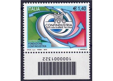 ITALIA 2010 Confindustria CB 1322