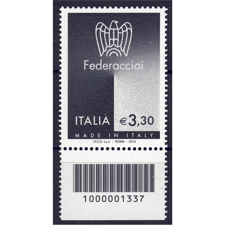 ITALY 2010 Made in Italy, Federacciai CB 1337