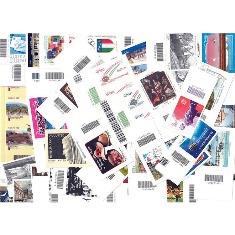 ITALIA 2014 Annata completa con codice a barre 58v MNH**