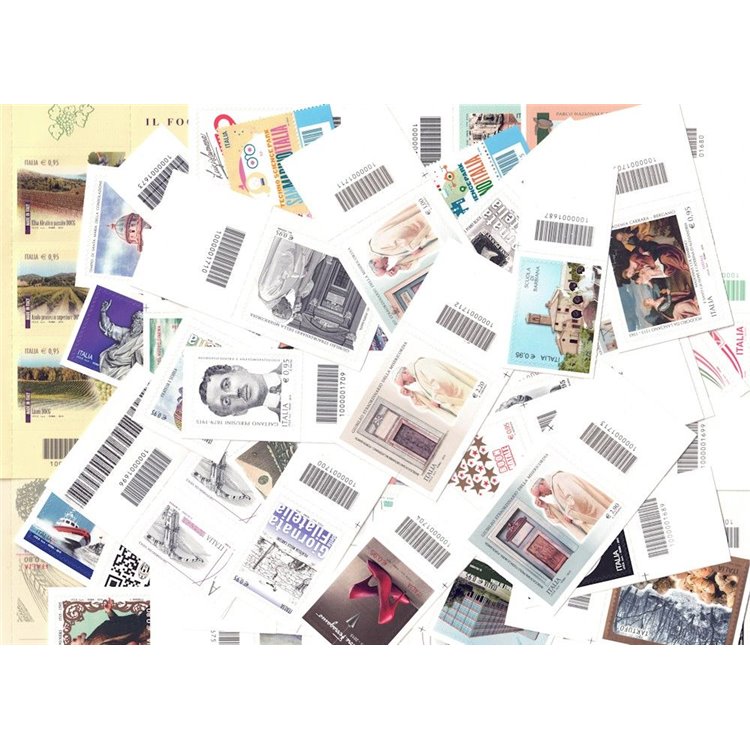 ITALIA 2015 Annata completa con codice a barre 76v MNH**