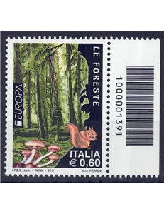 ITALIA 2011 Europa € 0,60 CB 1391 dx