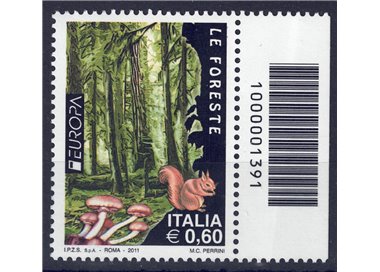 ITALIA 2011 Europa € 0,60 CB 1391 dx