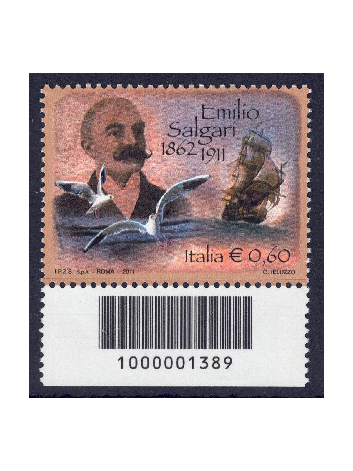 ITALIA 2011 Emilio Salgari CB 1389 basso