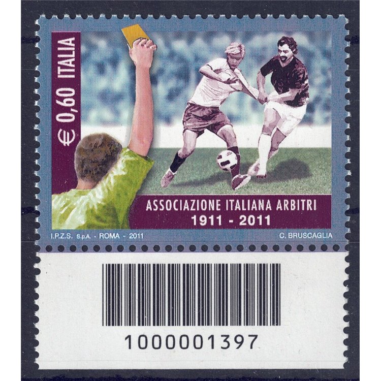 ITALIA 2011 Associazione Italiana Arbitri CB 1397 basso
