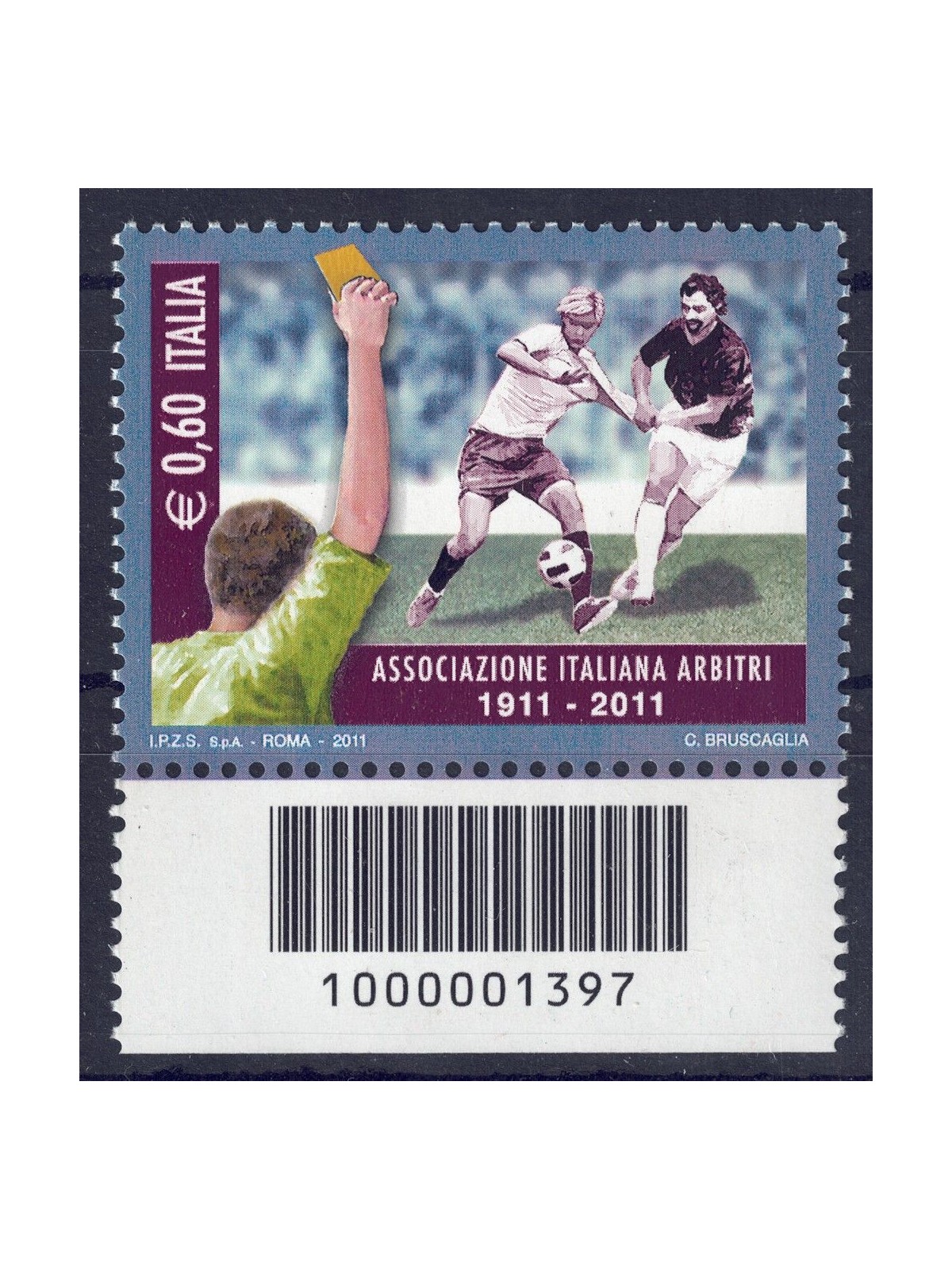 ITALIA 2011 Associazione Italiana Arbitri CB 1397 basso