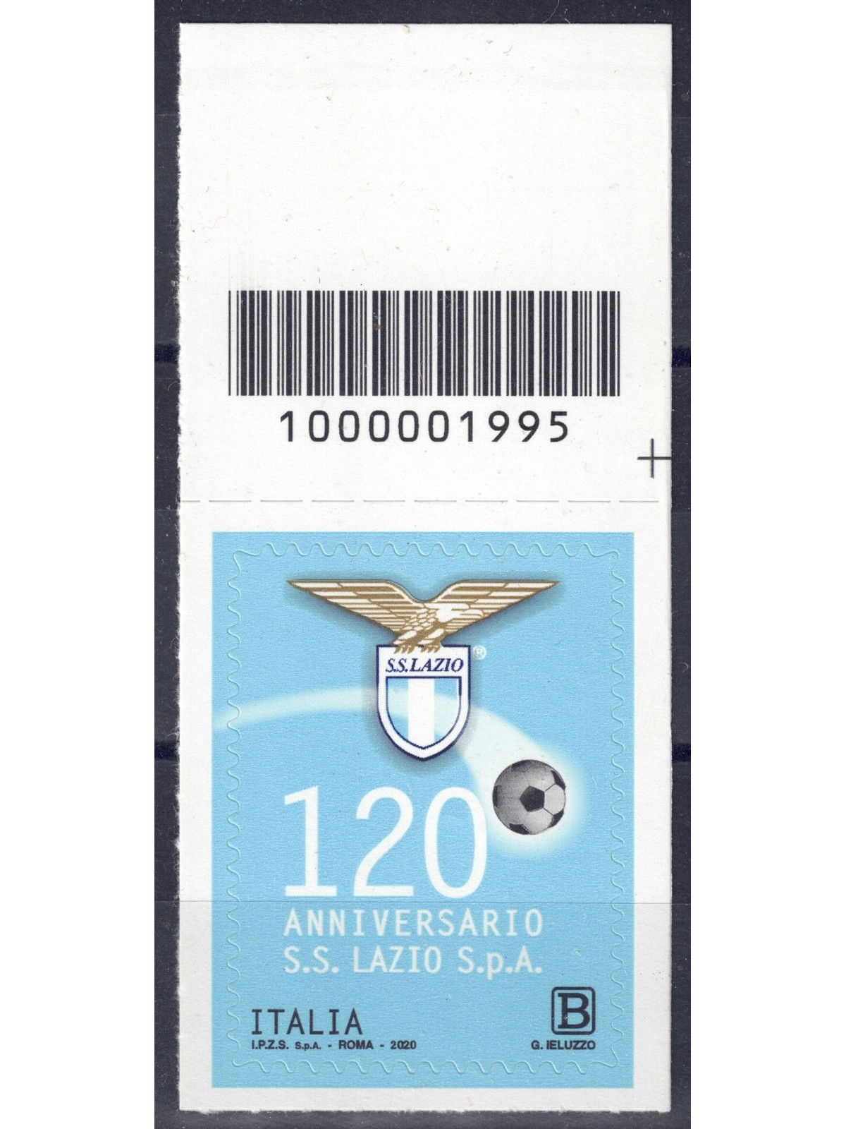 ITALY 2020 Anniversary Lazio CB 1995 asd
