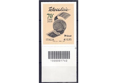 ITALY 2016 Totocalcio CB 1740 aid