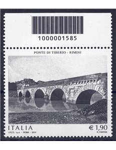 ITALY 2014 Tiberius Bridge CB 1585 high