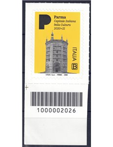 ITALY 2020 Parma Capital of Culture CB 2026 AIS