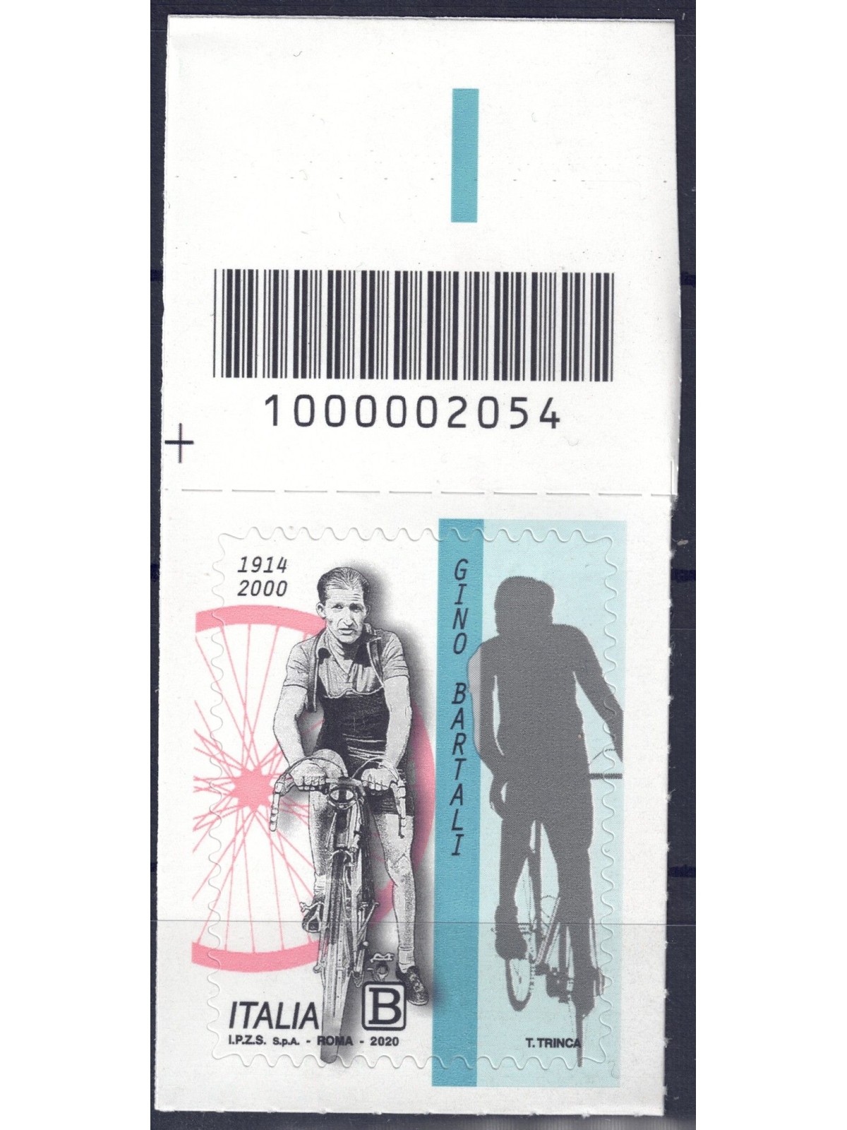 ITALY 2020 Gino Bartali CB 2054 ass