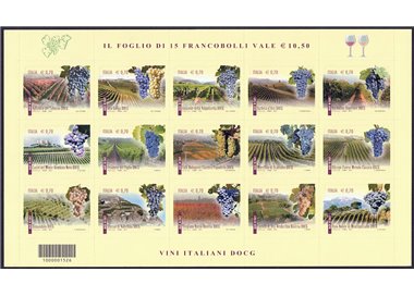 ITALIA 2013 Vino DOCG BF MNH**