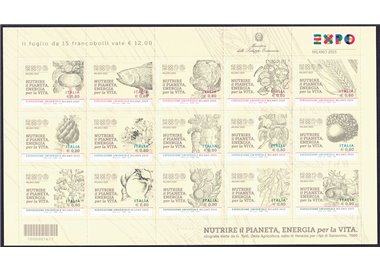 ITALY 2015 Expo Milano s/s MNH**
