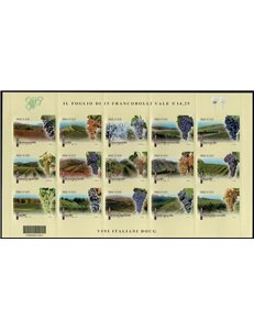 ITALY 2015 DOCG Wines s/s MNH**