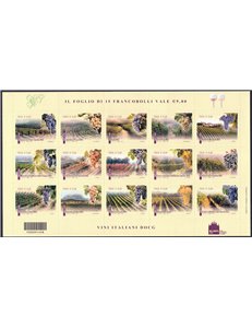 ITALY 2012 DOCG Wine s/s MNH**