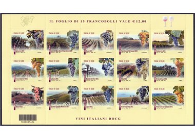 ITALY 2014 DOCG Wines s/s MNH**