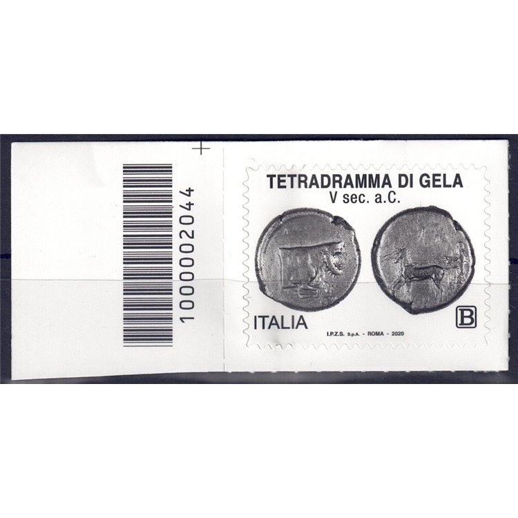 ITALIA 2020 Tetradramma di Gela CB 2044 ass
