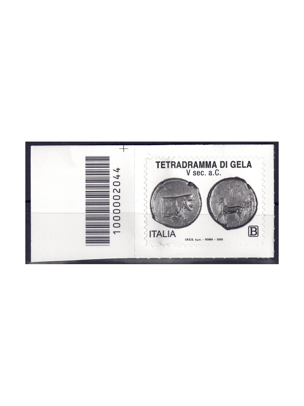 ITALIA 2020 Tetradramma di Gela CB 2044 ass