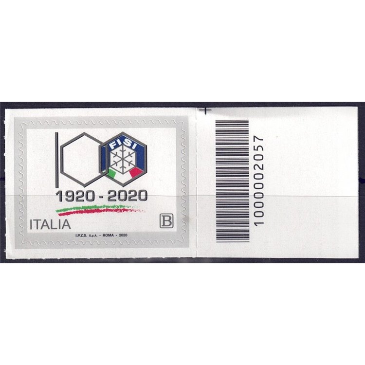 ITALIA 2020 Federazione Italiana Sport Invernali CB 2057 asd