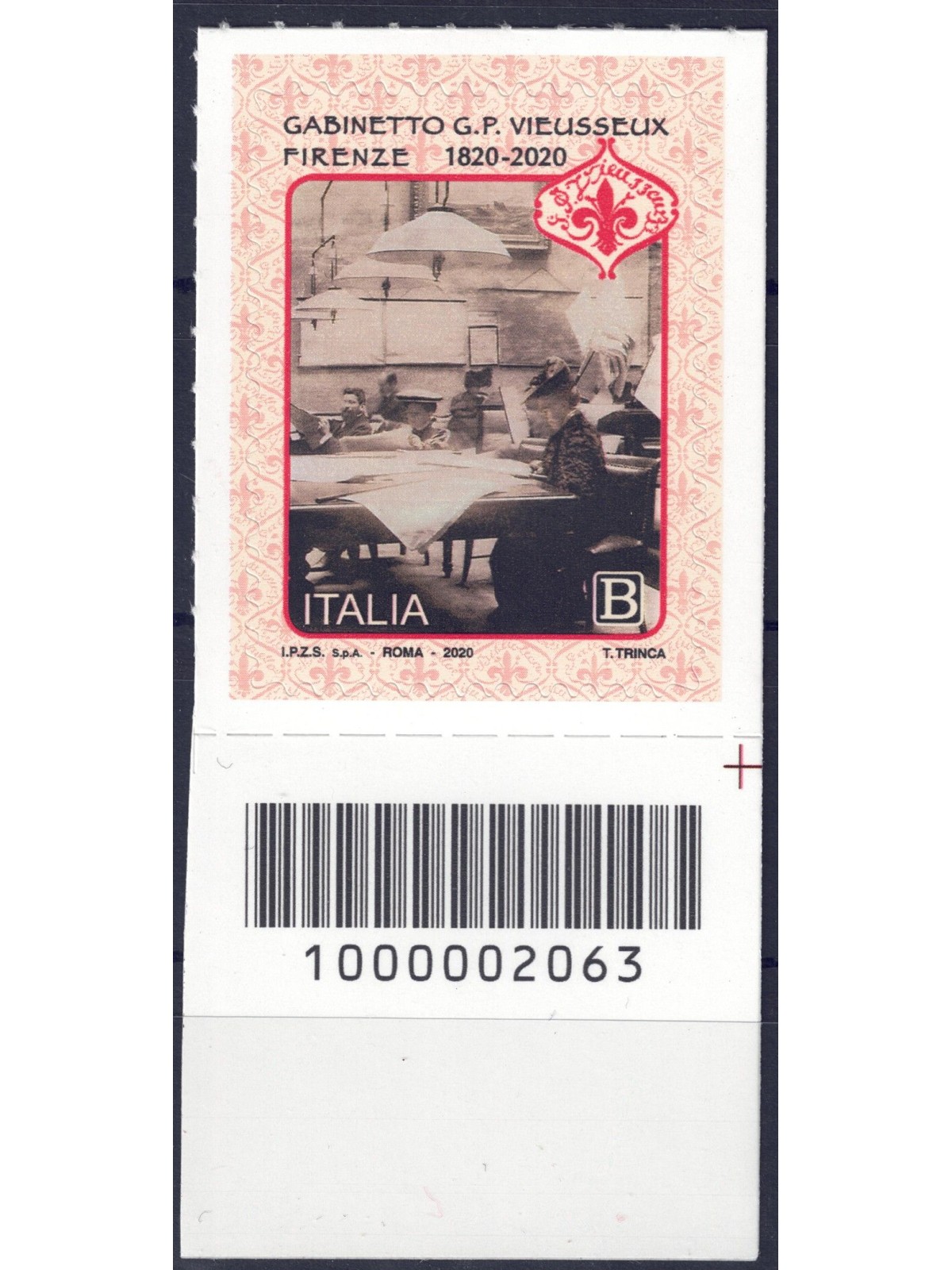 ITALY 2020 Scientific and Literary Cabinet (Vieusseux) CB 2063 aid