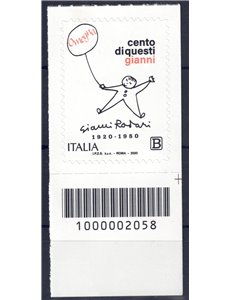 ITALY 2020 Gianni Rodari CB 2058 aid