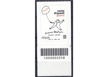 ITALIA 2020 Gianni Rodari CB 2058 aid