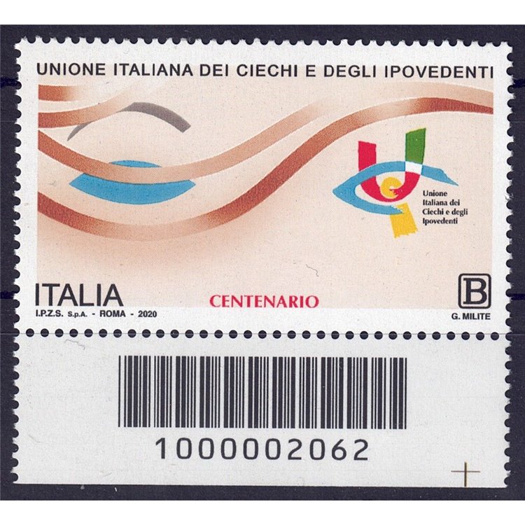 ITALIA 2020 Unione Italiana Ciechi e Ipovedenti CB 2062 aid