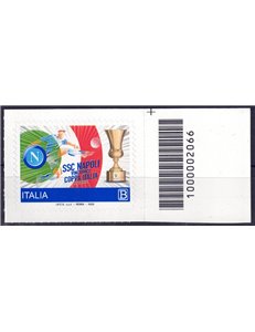 ITALIA 2020 Napoli vincitore della Coppa Italia CB 2066 asd