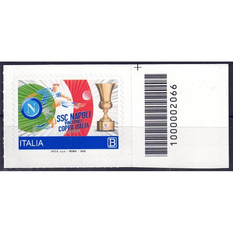 ITALY 2020 Napoli winner of the Italian Cup CB 2066 asd