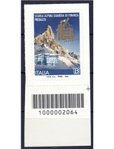 ITALY 2020 Alpine School of the Guardia di Finanza CB 2064 aid