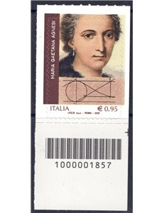 ITALY 2018 Maria Gaetana Agnesi CB 1857 aid