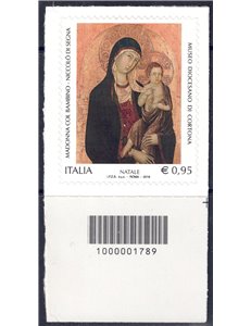ITALIA 2016 Natale Religioso CB 1789 aid
