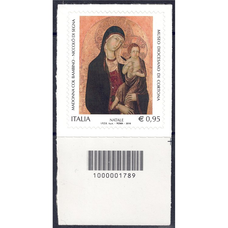 ITALIA 2016 Natale Religioso CB 1789 aid
