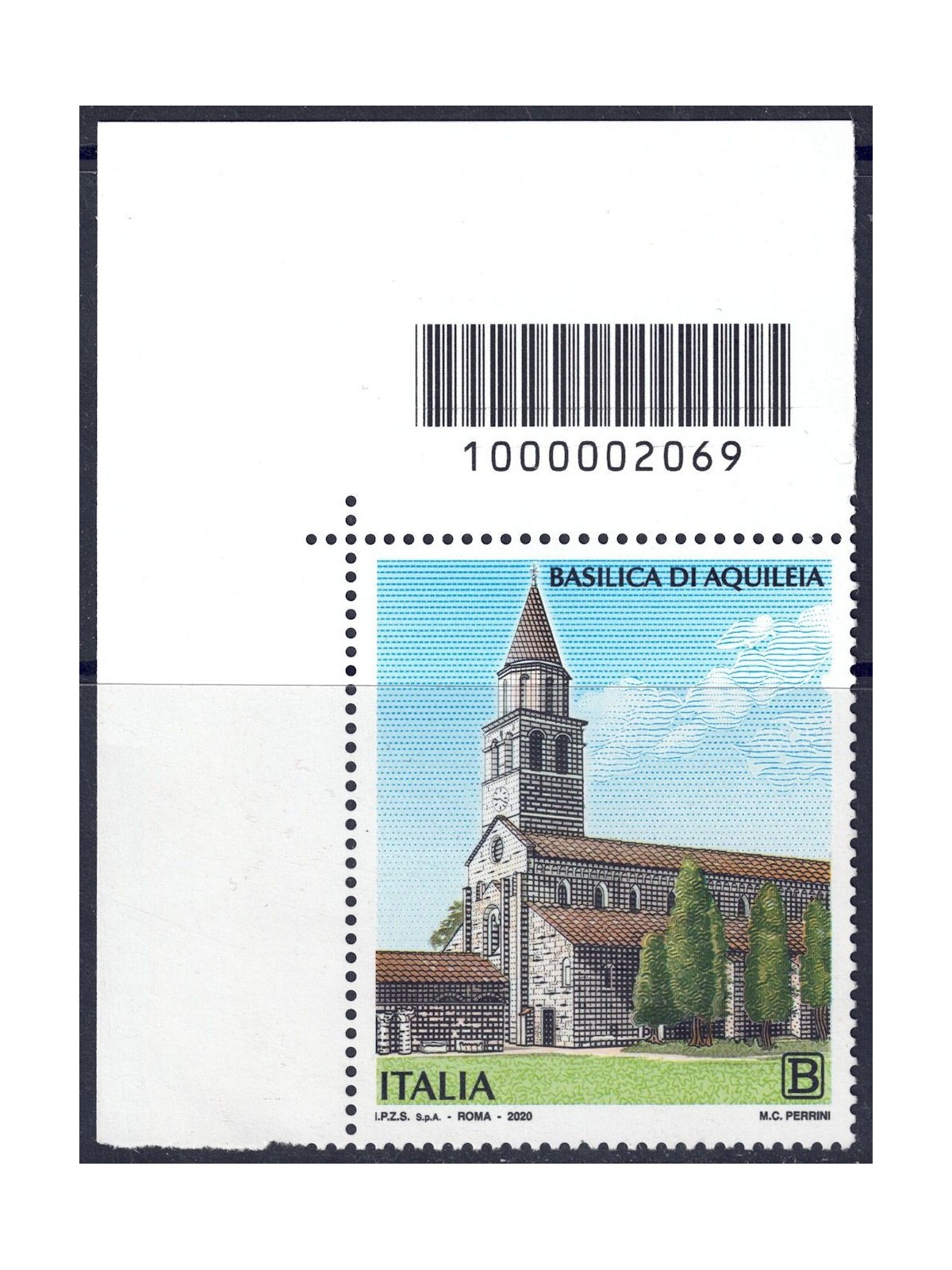 ITALIA 2020 Basilica di Aquileia CB 2069 ass