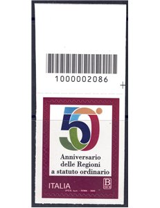 ITALY 2020 Ordinary Statute Regions CB 2086 asd