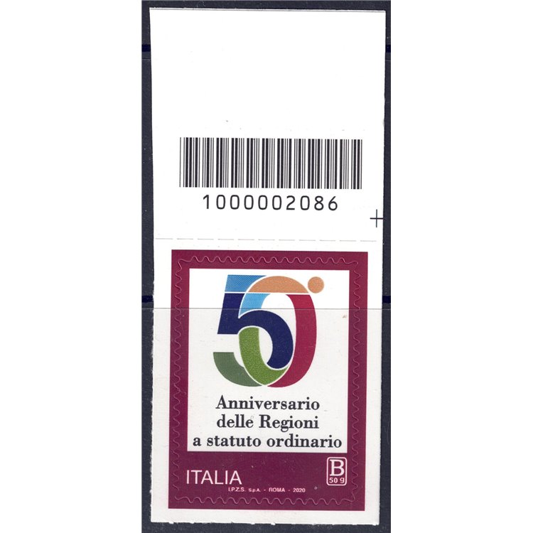 ITALIA 2020 Regioni a statuto ordinario CB 2086 asd