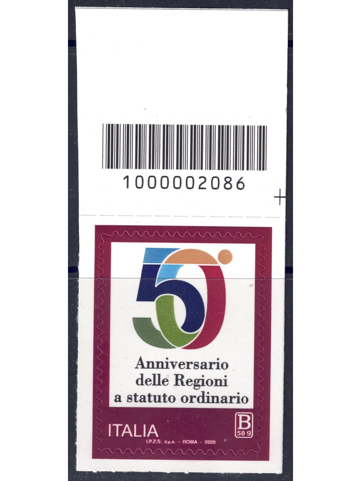 ITALIA 2020 Regioni a statuto ordinario CB 2086 asd