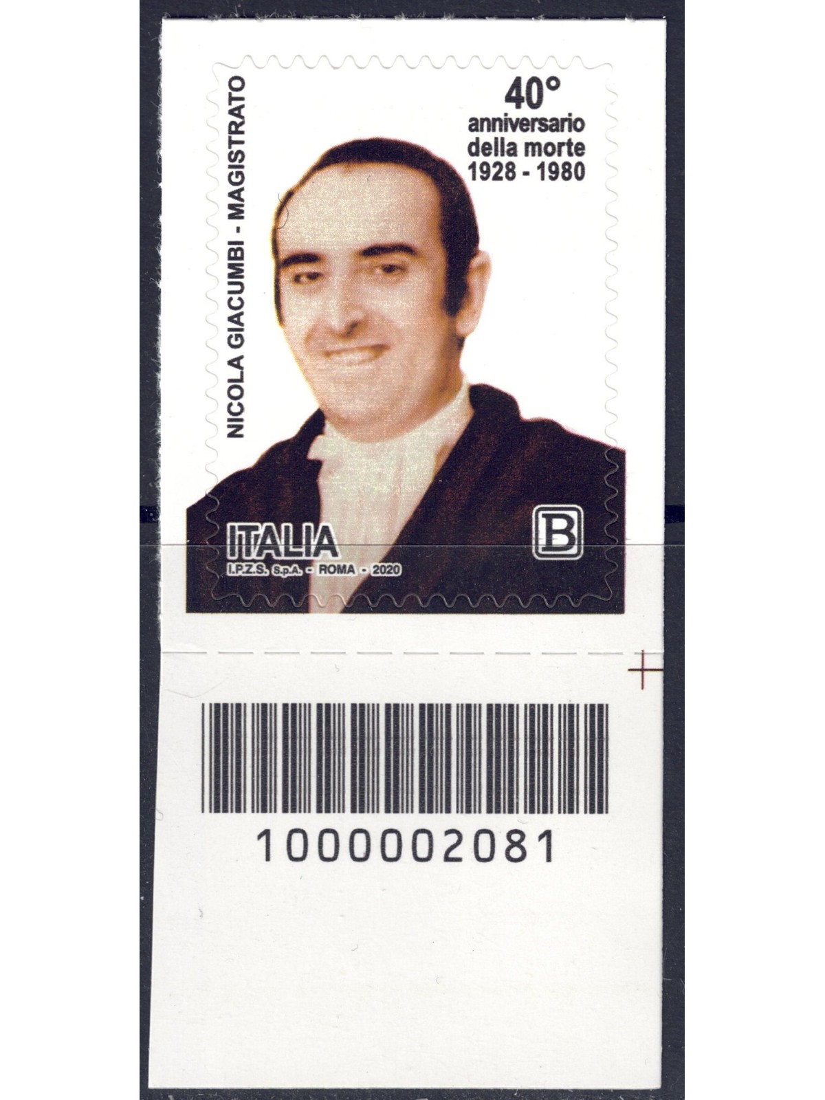 ITALY 2020 Magistrates (Nicola Giacumbi) CB 2081 aid