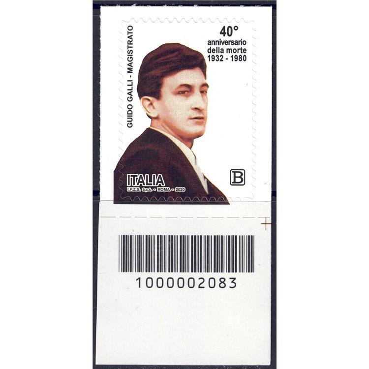 ITALY 2020 Magistrates (Guido Galli) CB 2083 aid
