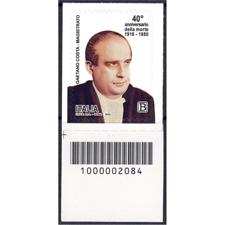 ITALY 2020 Magistrates (Gaetano Costa) CB 2084 ais
