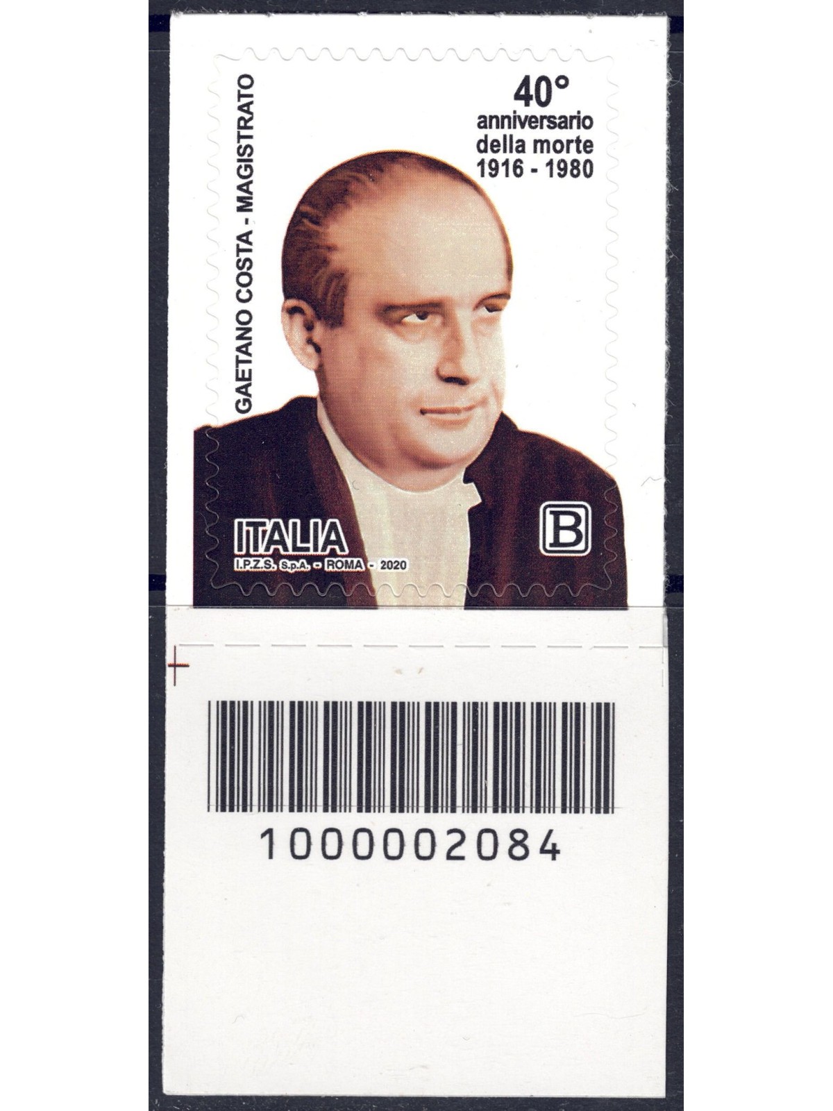 ITALY 2020 Magistrates (Gaetano Costa) CB 2084 ais