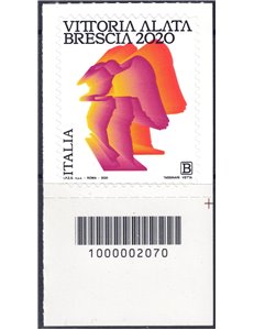ITALY 2020 Winged Victory of Brescia CB 2070 aid
