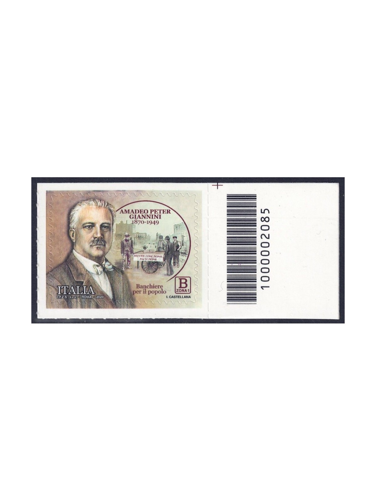 ITALY 2020 Amadeo Peter Giannini CB 2085 asd