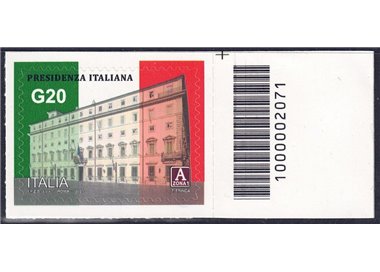 ITALY 2020 Italian Presidency of the G20 CB 2071 asd