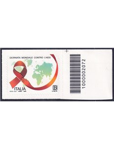 ITALIA 2020 Giornata per la lotta all’AIDS CB 2072 asd