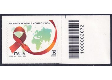 ITALIA 2020 Giornata per la lotta all’AIDS CB 2072 asd