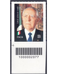 ITALY 2020 Carlo Azeglio Ciampi CB 2077 ais